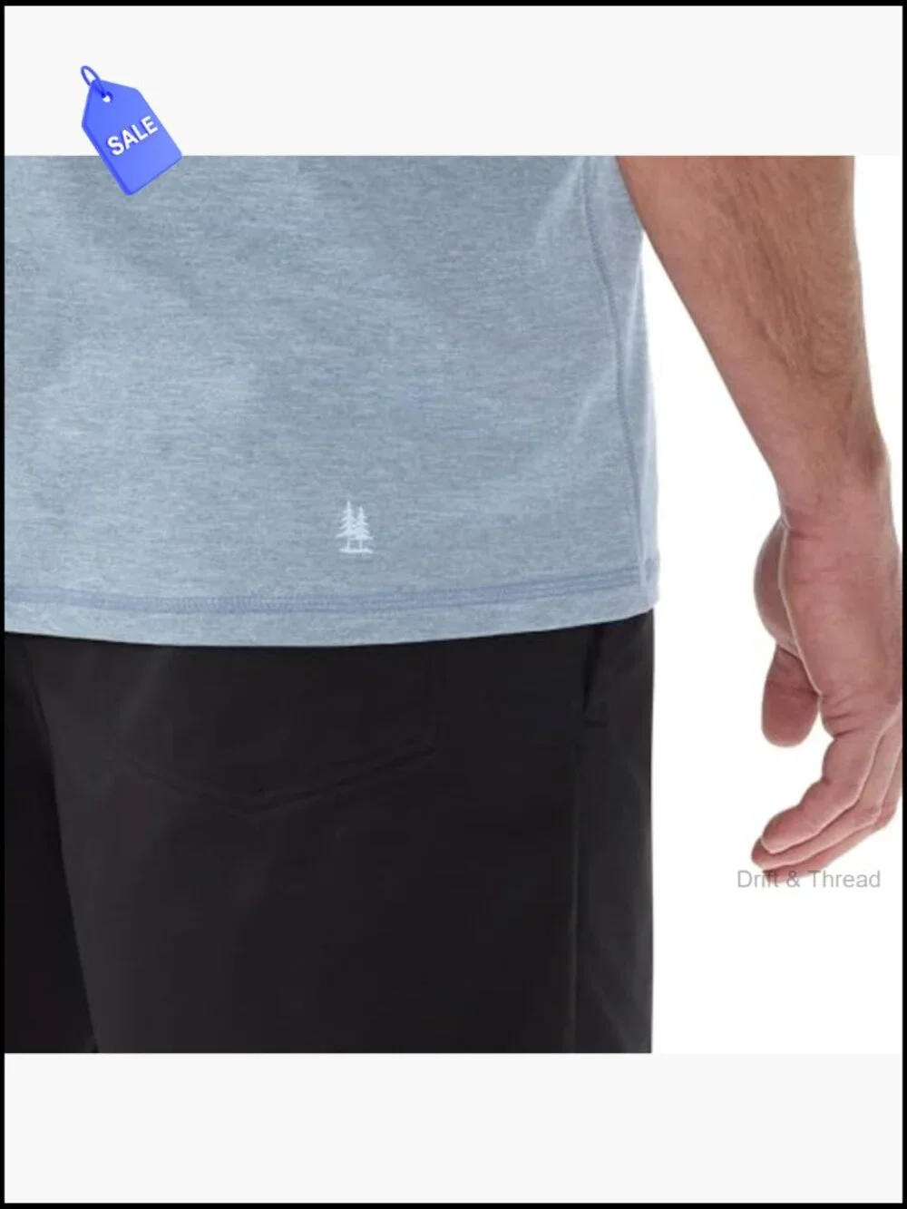 Men's Performance Core Quick Dry Crew Neck Short Sleeve Tee - Stretch Pullover